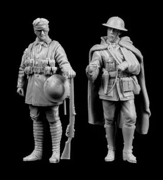 1/35 războinic antic sta includ 2 Rasina figura Model in Miniatura gk Unassembly Nevopsite