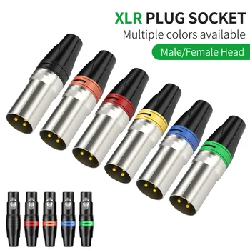 1 buc cablu microfon Profesional XLR mixer amplificator de putere cablu pentru microfon microfon masculin feminin 3pins XLR conector audio