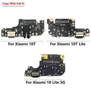 10 Pc-uri USB Port de Încărcare Încărcător de Bord Pentru Xiaomi Mi Lite 10 5G / Km 10T Pro / Mi 10T Lite Taxa Flex Cablul Conector Dock