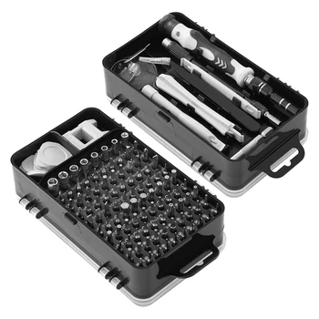 115 În 1Screwdriver Set Profesional Magnetic Instrument de Reparare Kit Pentru Telefon, Calculator, Ceas, Laptop , Consola de jocuri