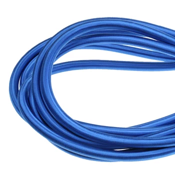 12mm x 10m Elastic de Bungee jumping Rope Șoc Cablu Cravată în Jos pentru Copii, Trambulină Albastru
