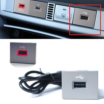 12V/24V Auto USB Încărcător de Intrare Adaptor Flash Mufa Cablului de Interfață Accesorii pentru Ford Focus 2 Mk2 anii 2009-2011