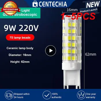 1~5 BUC Mini-Lampă cu LED-uri G9 5W 7W 9W12W 15W 18W 220V CONDUS Bec de Porumb SMD2835 360 Fascicul de Unghiul Înlocui cu Halogen Candelabru Lumini