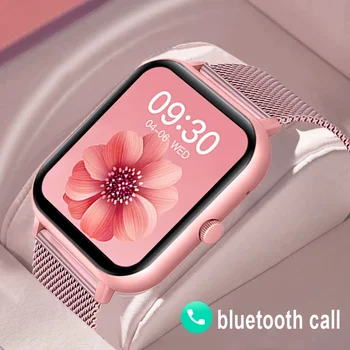 2024 Apel Nou Ceas Inteligent Femei Personalizate Dial Smartwatch pentru Android rezistent la apa de Muzică Bluetooth Ceasuri Full Touch Brățară Ceas