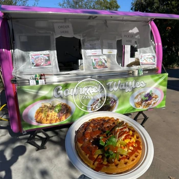 2024 Mai Bune De Vânzare În Aer Liber, Mobilă Camion De Alimente Cu Bucătărie Completă Pizza Mâncare Trailer Personalizate Snack-Napolitane Hot-Dog, Pizza