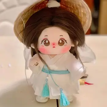 20cm Tian Guan Ci Fu Xie Lian Adorabil Anime Cosplay Papusa de Plus Corp din Bumbac Cosplay Dress Up Haine de Păpuși de Pluș Cadou de Crăciun