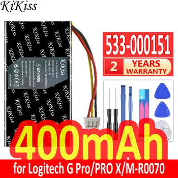 400mAh KiKiss Puternic Baterie 533-000151 (GPW) pentru Logitech G Pro Wireless X Superlight M-R0070