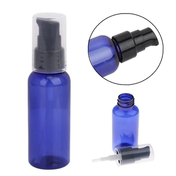 50ML PET Spray Albastru Sticla Returnabile Lotiune Crema Pompa de Ulei Esential de Lichid Pulverizator Parfum de Călătorie Dozator pulberi Fine de Atomizor