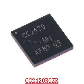 5Pieces Noi CC2420RGZR CC2420 IC RF TxRx Numai 802.15.4 Zigbee® 2.4 GHz 48-VFQFN Expuse Pad