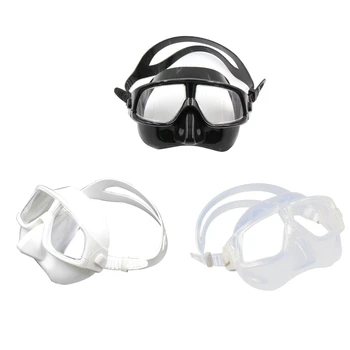 652F Vedere Largă Tub Masca Anti-ceață Ochelari de Scufundări Snorkelling Înot Masca pentru Scufundări