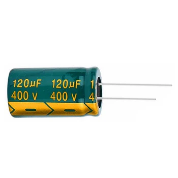 6pcs/lot 400V 120UF de înaltă frecvență joasă impedanță 400V120UF aluminiu electrolitic condensator dimensiune 18*30 20%