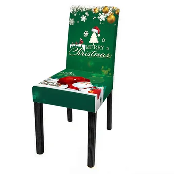 Balon cadou de Crăciun Restaurant elastic scaun de acoperire pom de Crăciun elan acoperă scaun lavabil scaun de acoperire decorare