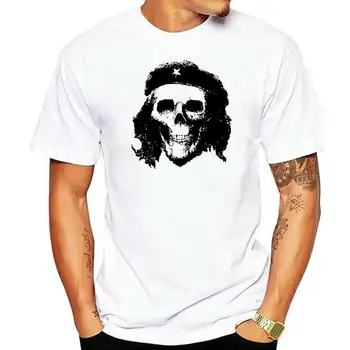 Barbati Tricou Che Guevara t-shirt alb craniu tricouri Femei T-Shirt