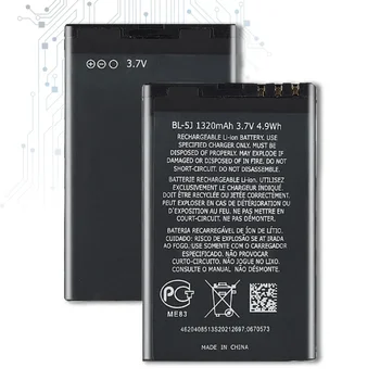 Baterie reîncărcabilă BL-5J BL 5J Pentru Nokia N900 Lumia 520 521 525 5230 5233 5228 5238 5800 5800XM 5802 X6 X9 200 Bateria