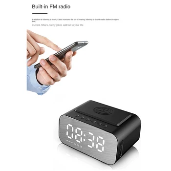 Bluetooth 5.0 Încărcător Wireless Speaker De Calculator Fără Fir Bluetooth Boxe Ușor De Utilizat