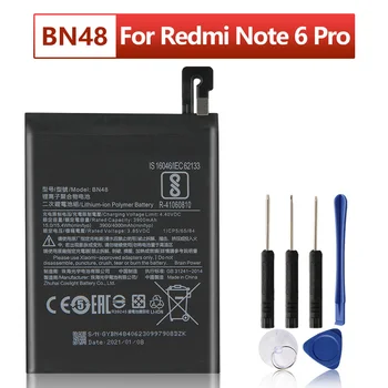 BN48 Înlocuirea Bateriei Telefonului Pentru Xiaomi Redmi Nota 6 Pro Note6 Pro 4000mAh Baterii de Telefon