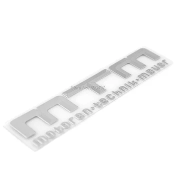Cele mai noi 3D Portbagaj Aliaj de Nichel Insigna Emblema Autocolant Accesorii Auto Adezive Styling Insigna Decal Pentru MTM Motoren Technik Mayer