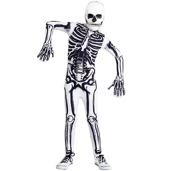 Cosplay Fantoma de Halloween Body Haine schelet Mascota Costum glumă Surpriză prop Partid Rochie Fancy anmie etapa a efectua show