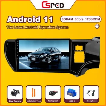 Csred 8G/128GB/4G/WIFI Android 11 Radio Auto Pentru Toyota Aqua 2011-2017 Auto Multimedia GPS Navigatie Unitatea de Cap Player