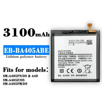 De mare Capacitate Baterie de schimb Pentru Samsung Galaxy A40 A405F EB-BA405ABE Telefon Mobil Built-in de Mare Capacitate Baterie de Litiu