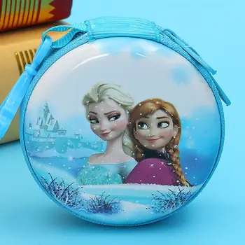 Desene Animate Disney Congelate Pentru Copii Poseta De Monede Elsa Papusa Accesorii Mickey Hard Shell Pentru Căști Cutie De Depozitare Cheie Printesa Fata De Cadou