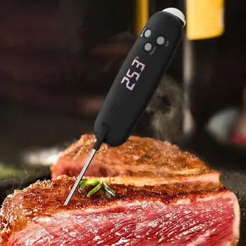 Digital Carne Termograf Portabil Bucătărie De Gătit Ulei De Temperatura Termometru Rezistent Termometru De Carne Cu Deschizator De Sticle