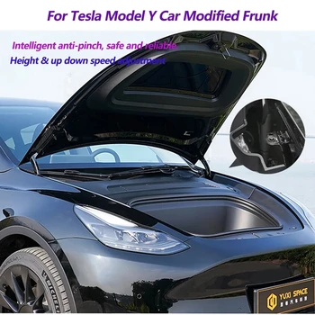 Electrice Fata Hayon Pentru Tesla Model 3 Y Masina Modificata Fata De Ridicare Automată A Puterii Impermeabil Viteza Adjutsable Sistem