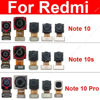 Fata Spate Camera Principală Pentru Xiaomi Redmi Nota 10 Nota 10 Nota 10 Pro Spate Selfie Față se Confruntă Camera Flex Cablu de Înlocuire