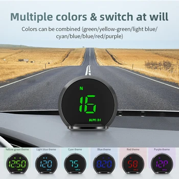 G13 Masina HUD Head-Up Display GPS Vitezometru Memento Alarmă instrument Potrivit Pentru Toate Vitezometru Mașină Accesorii Auto