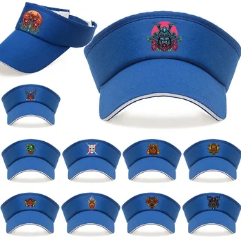 Gol Pălărie de Top pentru Femei Vizor Capac de Golf de Funcționare Sepci de Baseball de Imprimare Monstru Serie Pălării Sport Reglabil Anti-UV