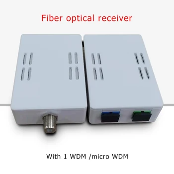 GPON fara adaptor FTTH Receptor Optice WDM /micro-Optice WDM Nod SC APC Simplex Conector cu 1 WDM pentru PON FTTH CATV