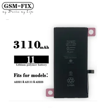 GSM-Telefon FIX Baterie Pentru iPhone Baterie 11 11 Pro 11 Pro Max Înlocuire Bateria Instrumente