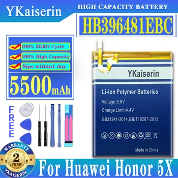 HB396481EBC 5500mAh Acumulator pentru Huawei Honor 5x KIW-L21 L23 L24 GR5 KII-L21 KII-L22 KII-L23 Asced G7 Plus G7Plus/G8/G8X
