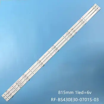 Iluminare LED strip pentru BTV-43SB1002 43F720TS 43M6000 43E20S Hyindai 43