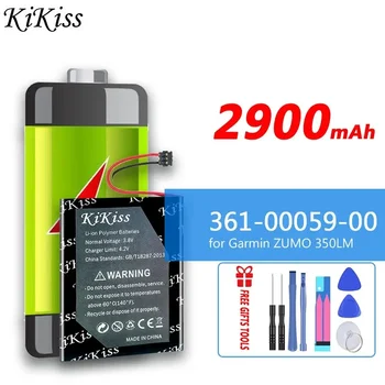 KiKiss Baterie 361-00059-00 36100059-00 2900mAh pentru Garmin ZUMO 350LM 390LM 340LM Navigator GPS Înlocuire Bateria