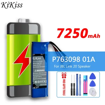 KiKiss de Mare Capacitate 7250mAh P763098 01A Baterie pentru JBL Link-ul de 20 Link20 Vorbitor Baterii + Instrumente Gratuite