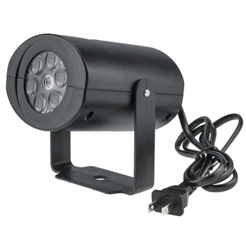 LED Fulg de nea Lumina de Proiecție Negru PC Cu NOI Plug Rotativ Decor Laser Lumini de Scena