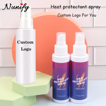 Logo-ul personalizat Spray de Protecție Termică Pentru Permanent Parul Cret 10buc Anti-electrizare de Căldură prin Pulverizare Protector Pentru Păr Îngrijirea părului Instrumente de Styling