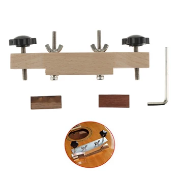 Maple & din Oțel Inoxidabil Sunet Acustic de Chitara Instrumente Ușor de Instalare Chitara Fixare Lipire Pod Prindere Clip DIY, Instrumentul de Reparare