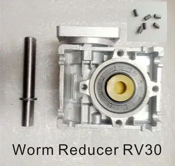 NMRV30 Worm Reductor de Viteză Cu un Singur Arbore de Ieșire Arbore și Adaptor de 8mm arborele de intrare al Nema 23 De Motor pas cu pas