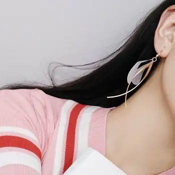 Noi Desgin-Coreean Acrilice Drăguț Libelula Picătură Cercei Pentru Femeile Fete Moda Bijuterii