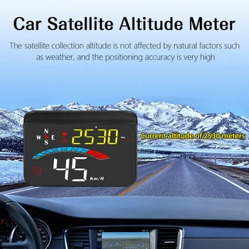 Noul HUD Head-up display GPS Vitezometru Mașină de Parbriz Viteza Proiector KMH/KPM codul de eroare de detectare pentru Toate Vehiculele