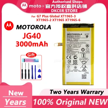 Original JG40 Acumulator pentru Motorola, Moto G7 Plus, G7Plus, la nivel Mondial, XT1965-3, XT1965-2, XT1965-6, 3000mAh, Baterii cu Instrumente