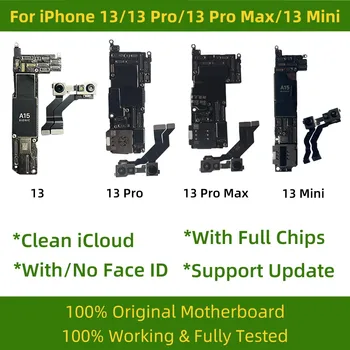 Originale curățare. la urma urmei Cloud Pentru iphone 13 mini Placa de baza Pentru iPhone 13 Pro Max Placa de baza Cu Nu/față în Față ID Logica Bord Deblocat
