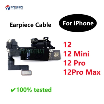 Originale Pentru iPhone 12 Pro Max 12 Mini 12pro 12mini Receptor Cablu Flex Cu Proximitate Senzor de Lumină Ureche Cablu Difuzor Piese