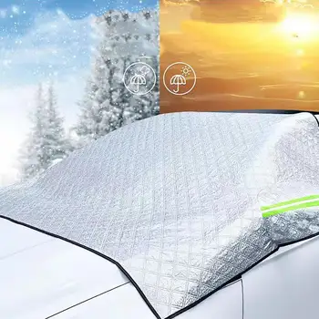 Parbrizul mașinii stratul de Zăpadă auto Îngheț Ștergătorului & Oglindă Protector în aer liber Acoperă de Zăpadă, Gheață și Îngheț Protecție se Potrivește cele Mai multe Masini