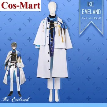 Pentru Că-Mart Anime Vtuber Nijisanji Luxiem Ike Eveland Cosplay Costum De Moda De Luptă Uniforme De Activitate Petrecere, Joc De Rol Îmbrăcăminte