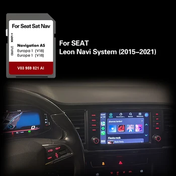 Pentru Seat Leon Navi Sistem 2015-2021 de Navigare SD Harta EUROPEI, Germania 32GB Card de Memorie