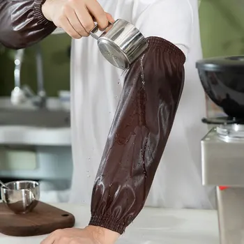 Piele moale Oversleeve Impermeabil Bratul Bucătărie de Curățare Brațele Acoperă Anti-Munca murdară Prezervativ de Spălat Maneca Mână Protectoare