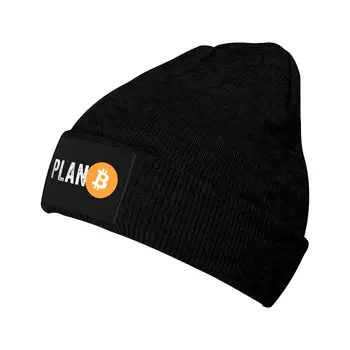 Planul B Bitcoin BTC în Valută Cripto Tricot Pălărie Beanie Palarie de Iarnă Caldă Unisex Culoare Ethereum Bitcoin Blockchain Geek Capac Bărbați Femei